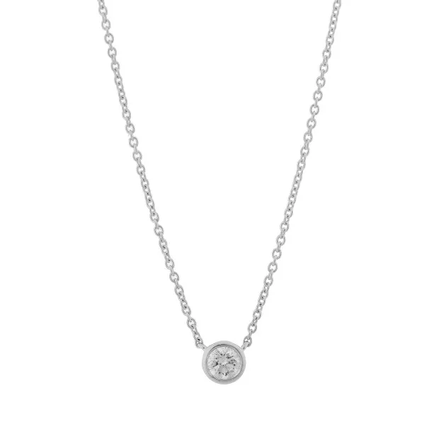 Orphelia Alexandria White-gold 18k Chain With Pendant KD-2034