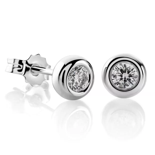 orphelia Alexandria White-gold 18k Stud Earrings OD-5295