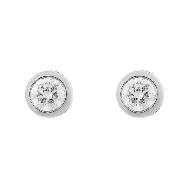 orphelia Alexandria White-gold 18k Stud Earrings OD-5330