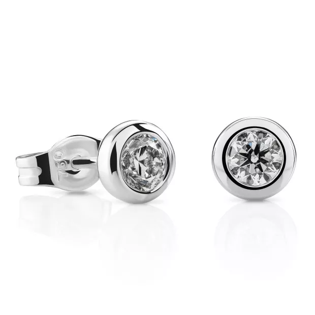 Orphelia Alexandria White-gold 18k Stud Earrings OD-5331