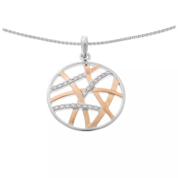 orphelia Amabella Silver Chain With Pendant ZH-7098/1