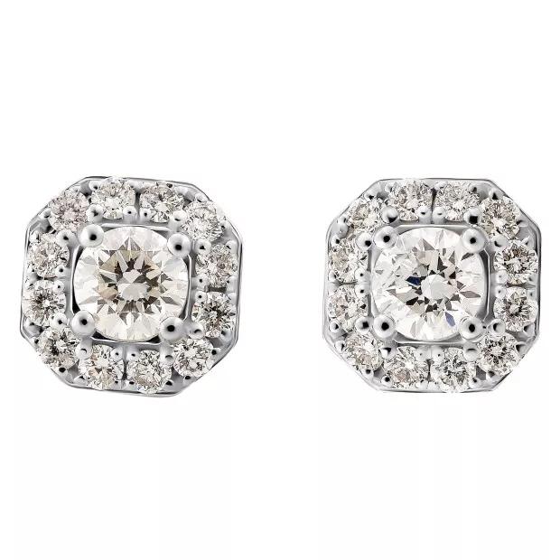 orphelia Amelina White-gold 18k Stud Earrings OD-5031