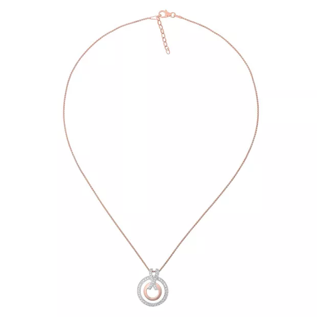 Orphelia Azalea Silver Chain With Pendant ZH-7095/1