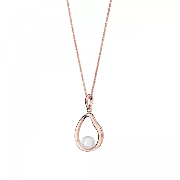 Orphelia Baptiste Silver Chain With Pendant ZH-7507/RG