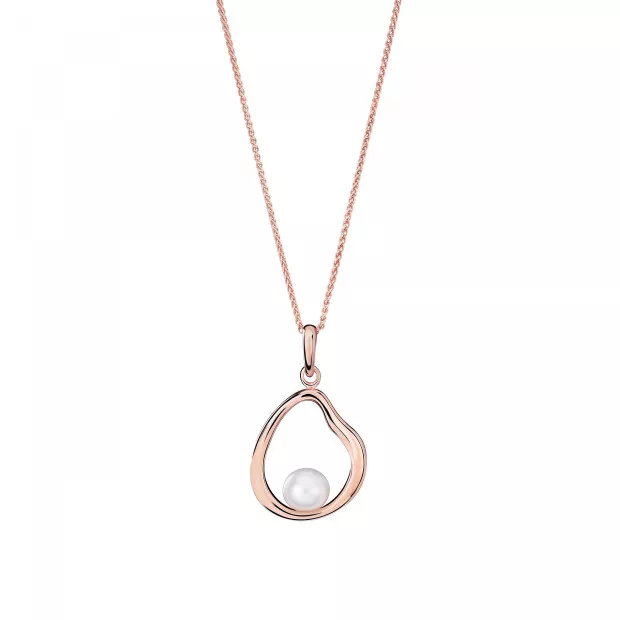 orphelia Baptiste Silver Chain With Pendant ZH-7507/RG