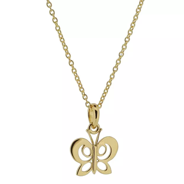 Orphelia Butterfly Silver Chain With Pendant ZH-7074/1