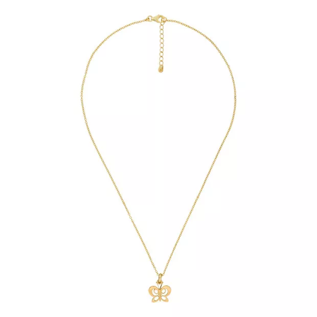 Orphelia Butterfly Silver Chain With Pendant ZH-7074/1