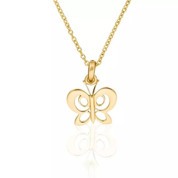 orphelia Butterfly Silver Chain With Pendant ZH-7074/1