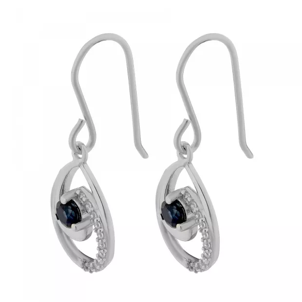 Orphelia 'Eevi' Women's Sterling Silver Drop Earrings - Silver ZO-7375