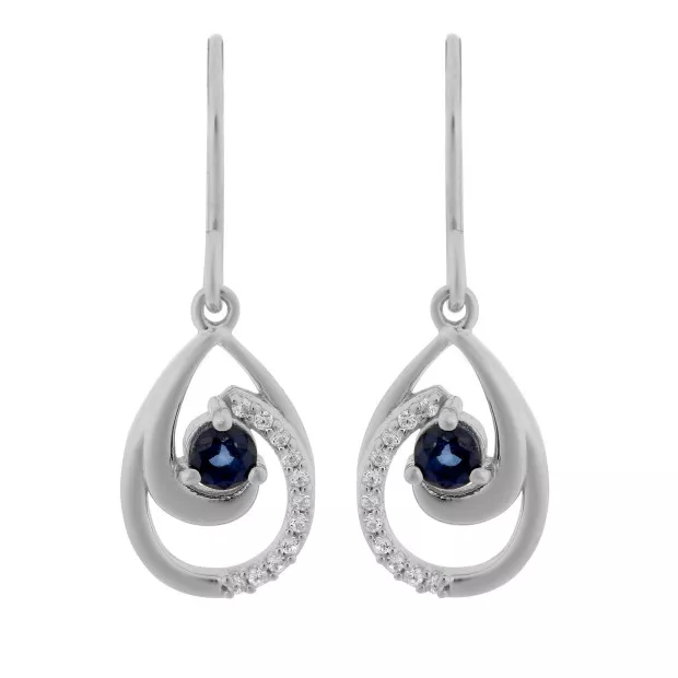 orphelia 'Eevi' Women's Sterling Silver Drop Earrings - Silver ZO-7375