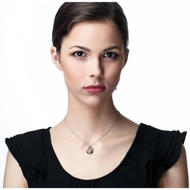 Orphelia Elvina Silver Chain With Pendant ZH-7085/1