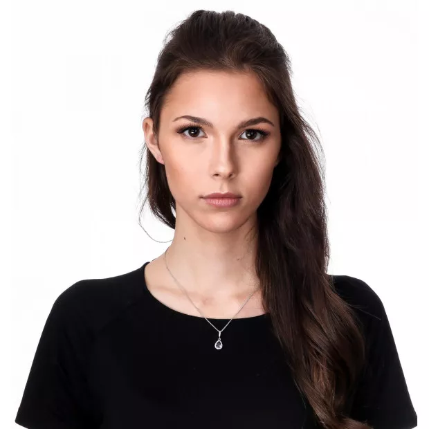Orphelia Enora Silver Chain With Pendant ZH-7226/BT