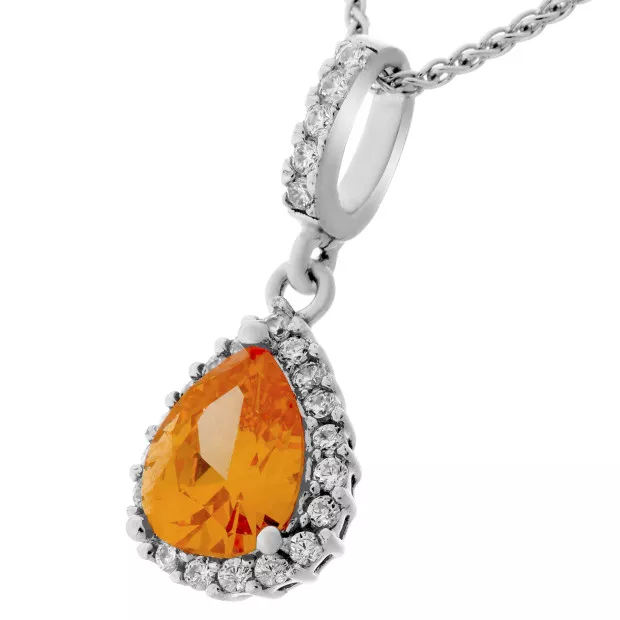 Orphelia Enora Silver Chain With Pendant ZH-7226/CI/1