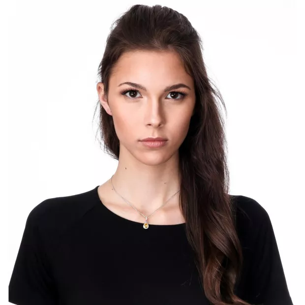 Orphelia Enora Silver Chain With Pendant ZH-7226/CI/1