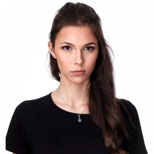 Orphelia Enora Silver Chain With Pendant ZH-7226/EM