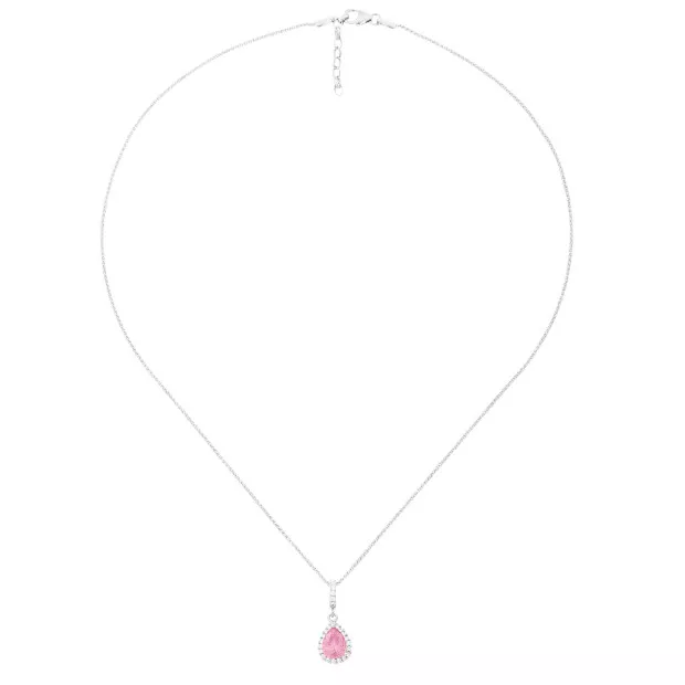 Orphelia Enora Silver Chain With Pendant ZH-7226/PI