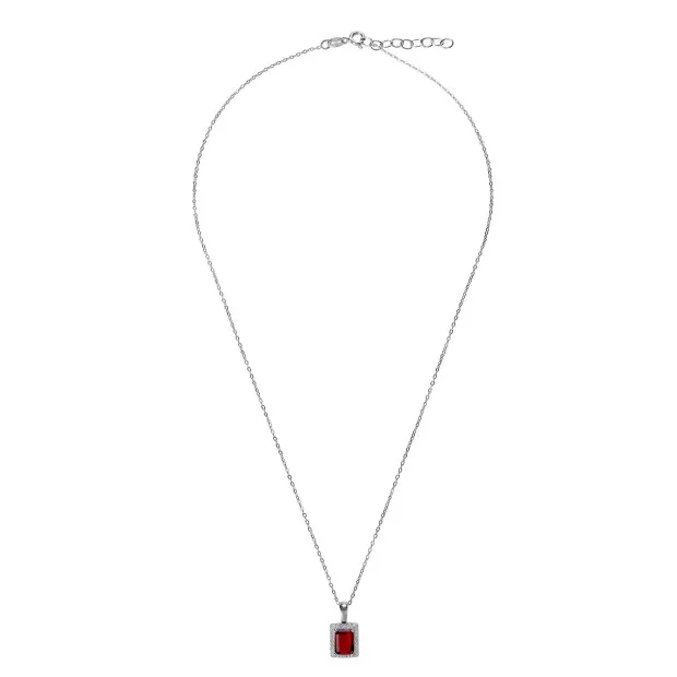 Orphelia Enora Silver Chain With Pendant ZH-7425/RU