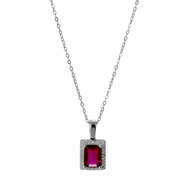 orphelia Enora Silver Chain With Pendant ZH-7425/RU