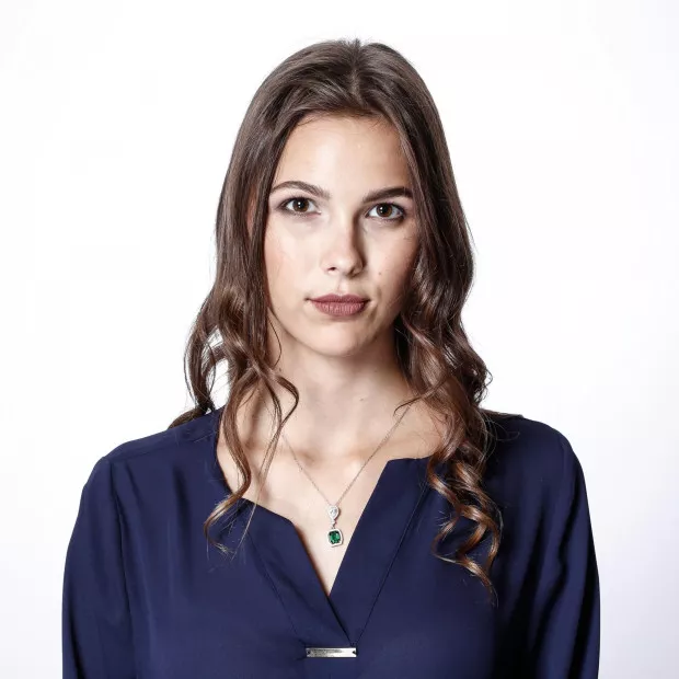 Orphelia Enora Silver Chain With Pendant ZH-7426/EM