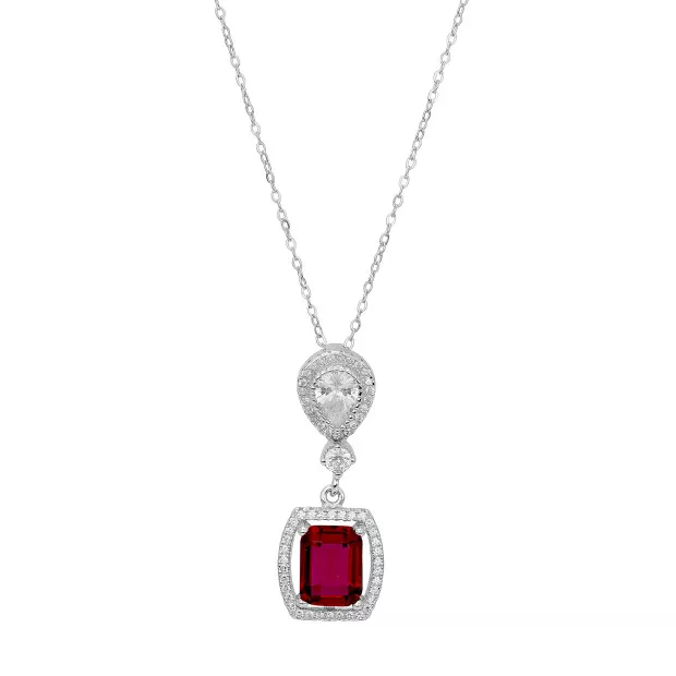 orphelia Enora Silver Chain With Pendant ZH-7426/RU