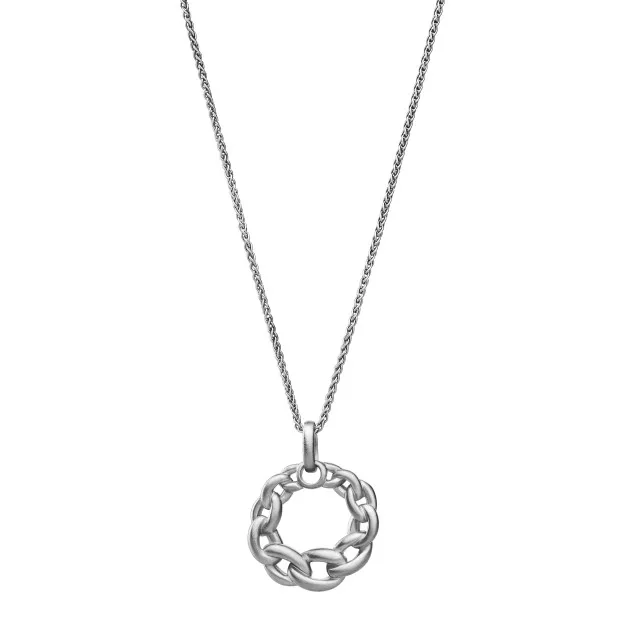 Orphelia Estelle Silver Set: Chain-pendant + Earrings SET-7516