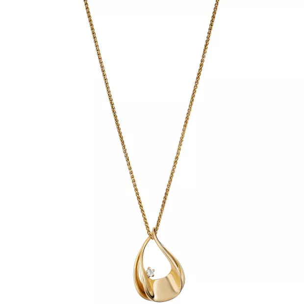 Orphelia Etoile Silver Chain With Pendant ZH-7524/G