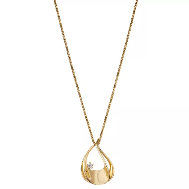 Orphelia Etoile Silver Chain With Pendant ZH-7524/G