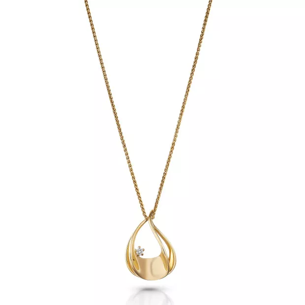 Orphelia Etoile Silver Chain With Pendant ZH-7524/G