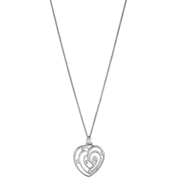 Orphelia Euphoria Silver Chain With Pendant ZH-7522