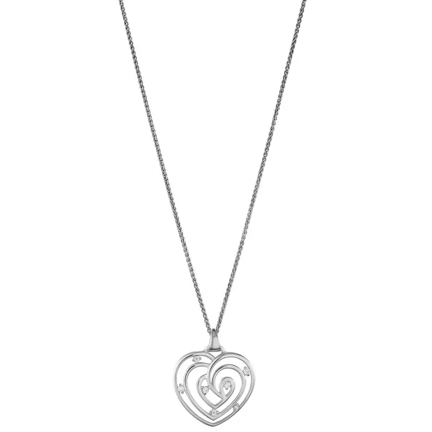 Orphelia Euphoria Silver Chain With Pendant ZH-7522