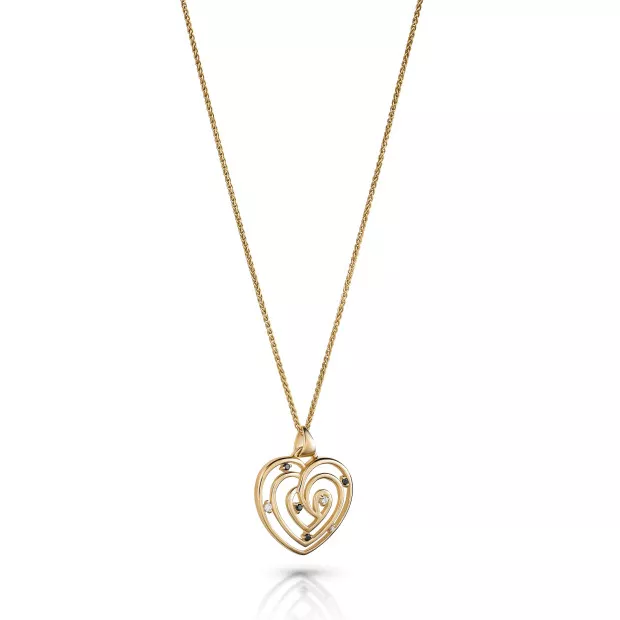 Orphelia Euphoria Silver Chain With Pendant ZH-7522/G