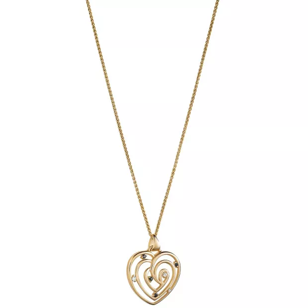 Orphelia Euphoria Silver Chain With Pendant ZH-7522/G
