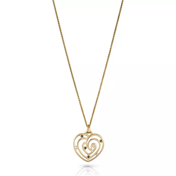 orphelia Euphoria Silver Chain With Pendant ZH-7522/G