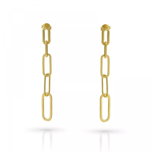 orphelia Eve Sterling Silver Drop Earrings ZO-7550/G