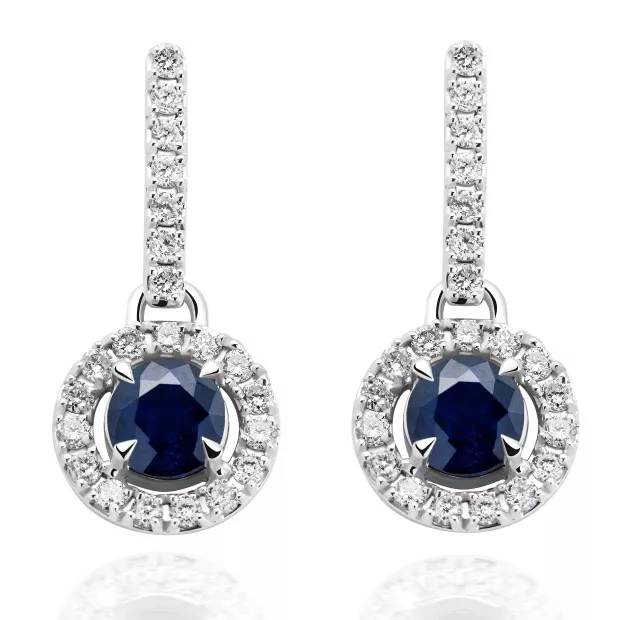orphelia Evina White-gold 18k Drop Earrings OD-5332/SA