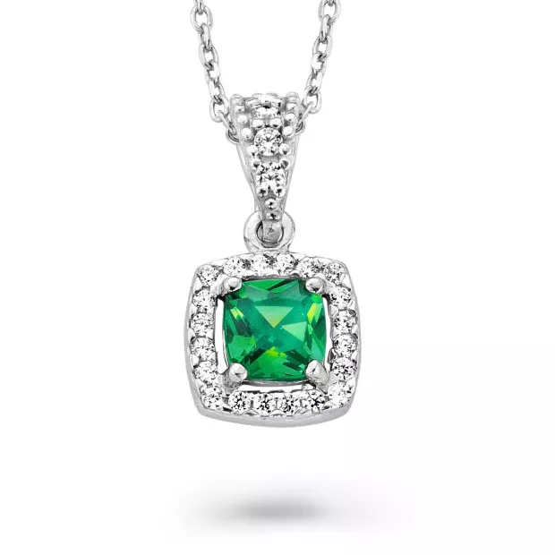 orphelia Faustine Silver Chain With Pendant ZH-7199/GR