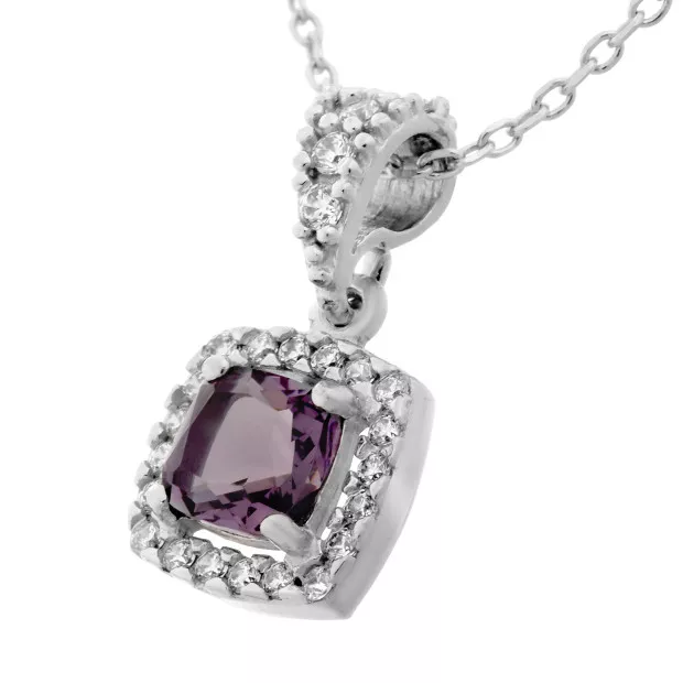 Orphelia Faustine Silver Chain With Pendant ZH-7199/LA