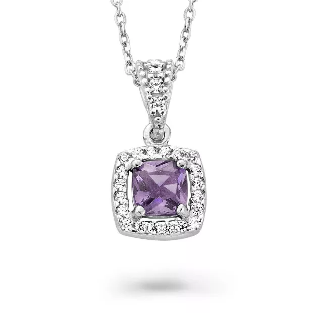 orphelia Faustine Silver Chain With Pendant ZH-7199/LA