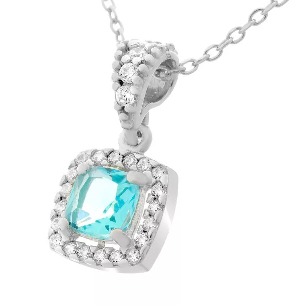 Orphelia Faustine Silver Chain With Pendant ZH-7199/TO