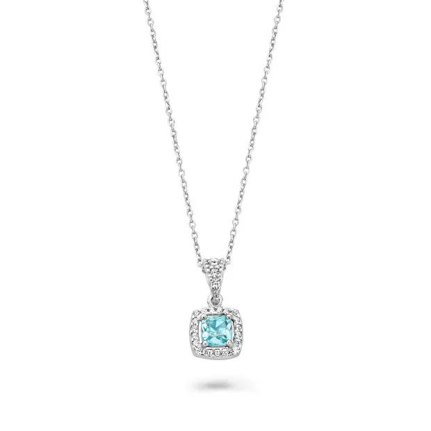 Orphelia Faustine Silver Chain With Pendant ZH-7199/TO