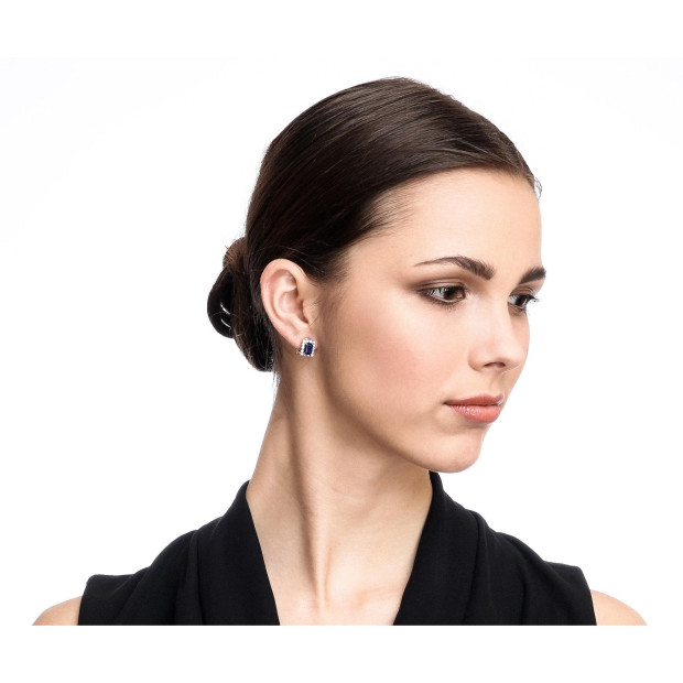 Orphelia Georgiana White-gold 18k Stud Earrings OD-5213