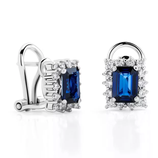 orphelia Georgiana White-gold 18k Stud Earrings OD-5213