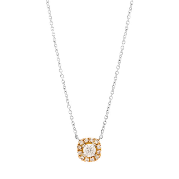 Orphelia Gilda Two-tone 18k Chain With Pendant KD-2027/1