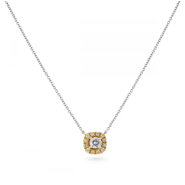 Orphelia Gilda Two-tone 18k Chain With Pendant KD-2028/1