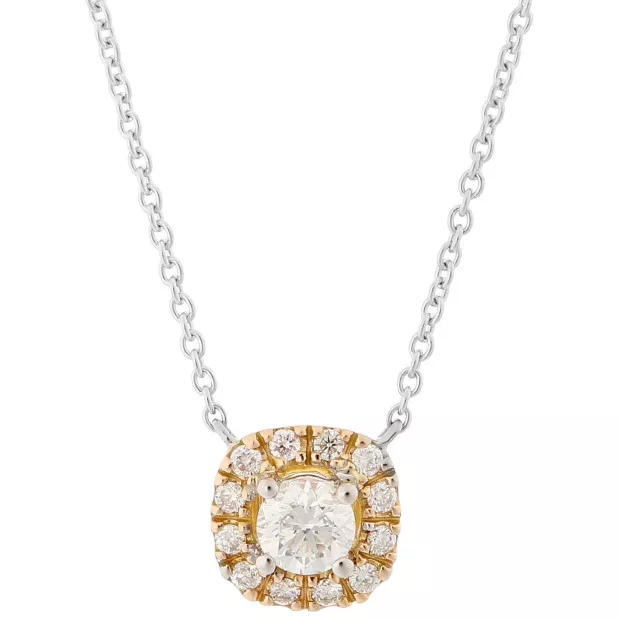 orphelia Gilda Two-tone 18k Chain With Pendant KD-2028/1