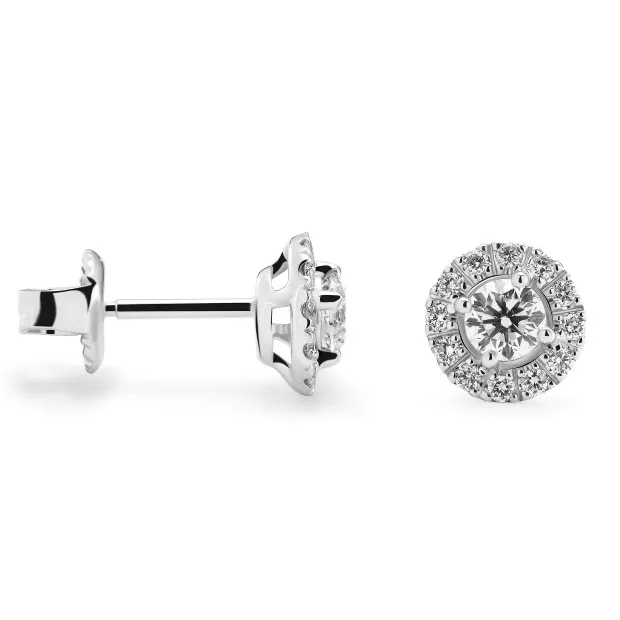 Orphelia Gilda White-gold 18k Stud Earrings OD-5029