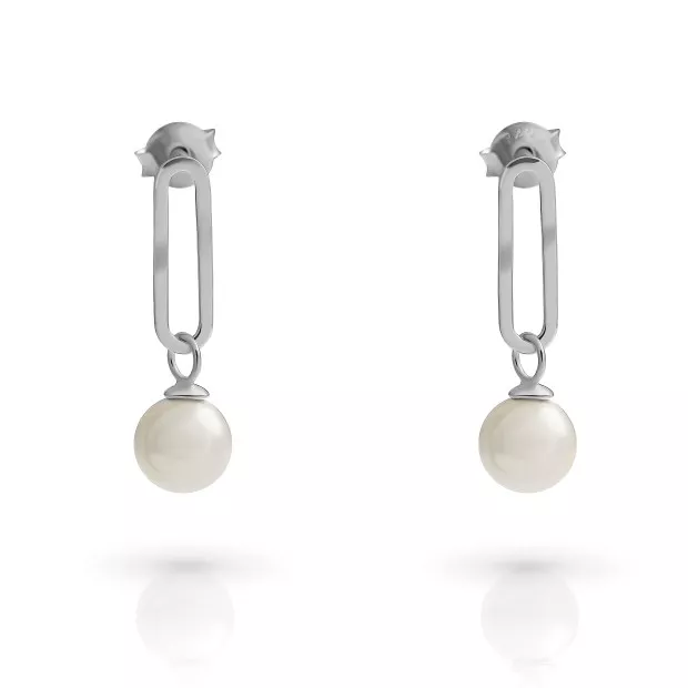 Orphelia Grand Sterling Silver Drop Earrings ZO-7558