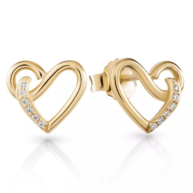 Orphelia Ida Silver Set: Chain-pendant + Earrings SET-7521/G