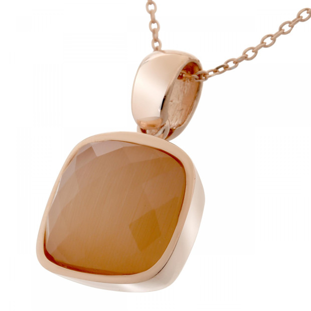Orphelia Isabella Silver Chain With Pendant ZH-7198/OR