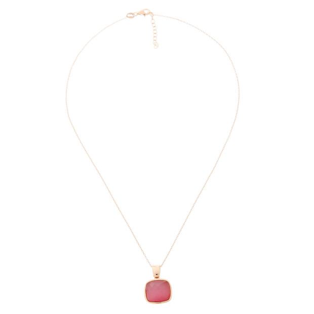 Orphelia Isabella Silver Chain With Pendant ZH-7198/PI